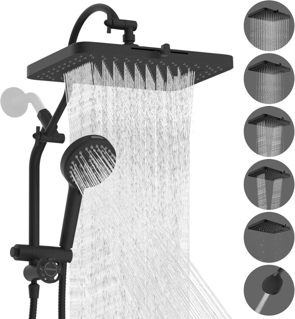 Hibbent cUPC Certified 13” Shower Head Combo Review